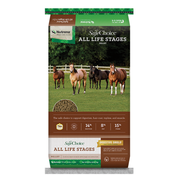 Nutrena SafeChoice All Life Stages Horse Feed