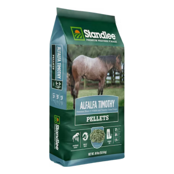Standlee Premium Alfalfa/Timothy Pellets 40-lb bag