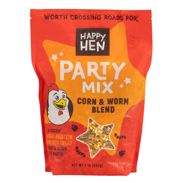 Happy Hen Party Mix Corn & Worm Blend