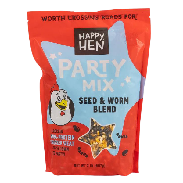 Happy Hen Party Mix Seed & Worm Blend