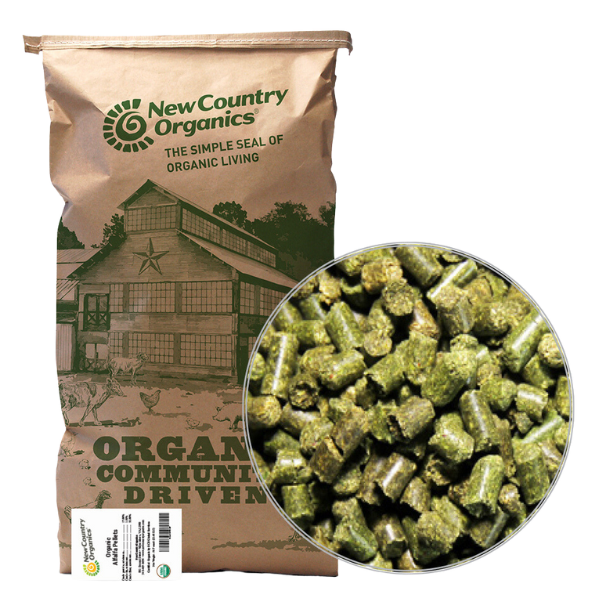 New Country Organic Alfalfa Pellets 50-lb bag