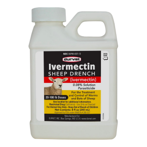 Durvet Ivermectin Sheep Drench Bottle