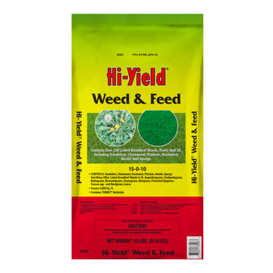Hi-Yield Weed and Feed 15-0-10 18 Lb Bag