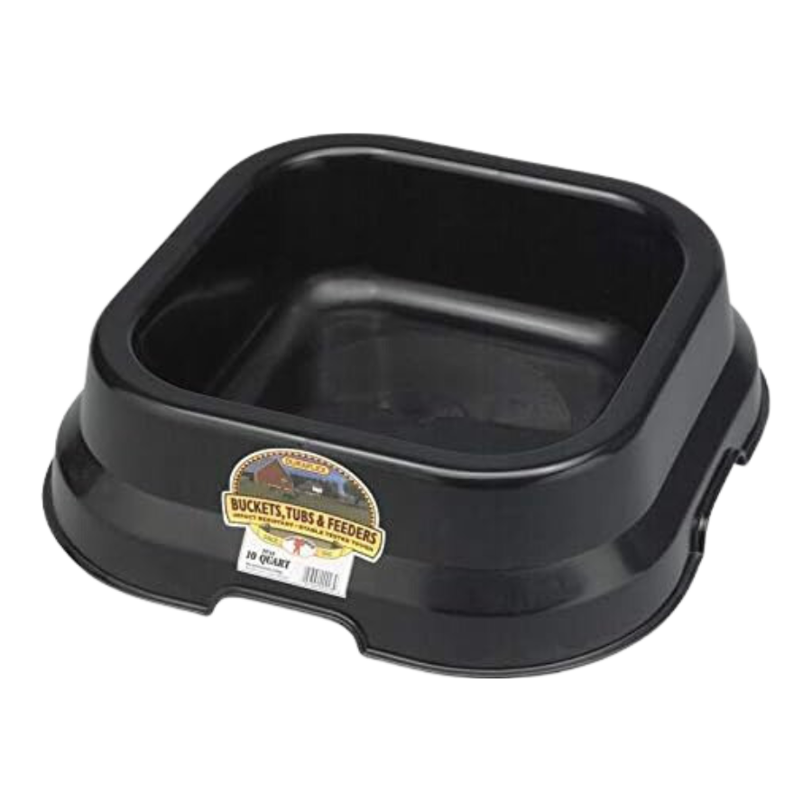 Little Giant 10 qt Square Feed Pan