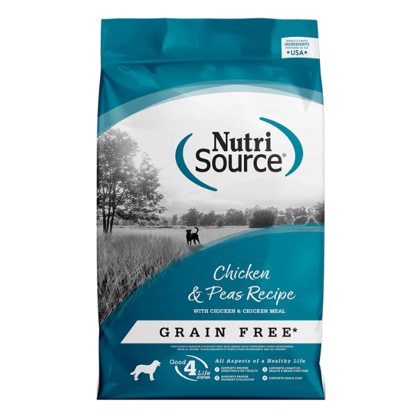 NutriSource Grain Free Chicken & Peas Recipe
