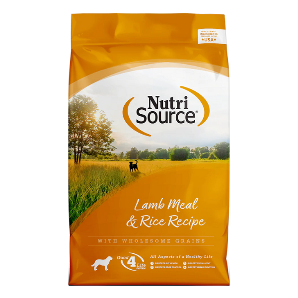 NutriSource Lamb Meal & Rice Recipe
