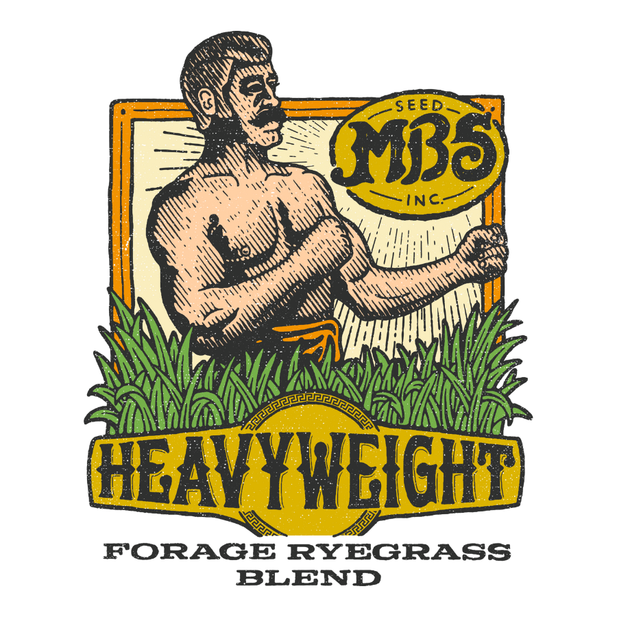 MBS Seed Heavyweight Forage Rye Grass Blend