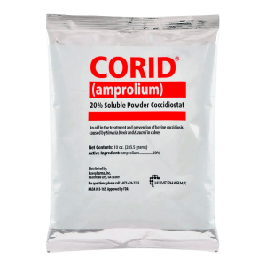 Huvepharma Corid Powder 20 Percent 10 Ounce Bag