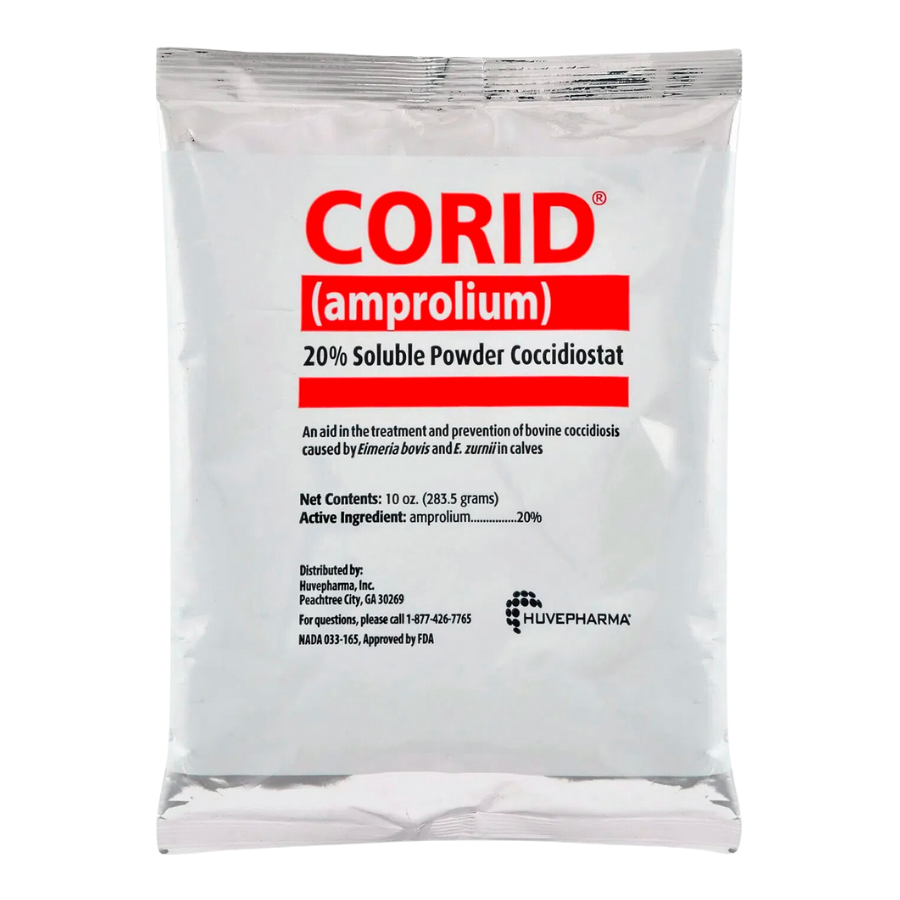 Huvepharma Corid Powder 20 Percent 10 Ounce Bag