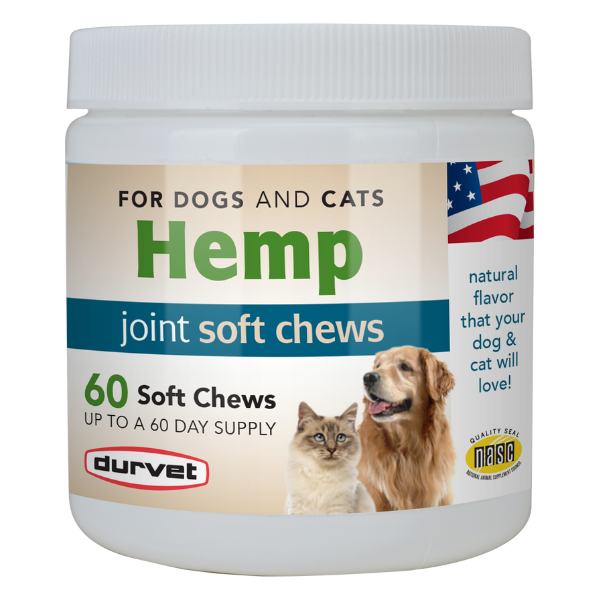 Durvet Hemp Joint Soft Chews 60Ct.