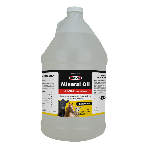 Durvet Mineral Oil 1-gallon