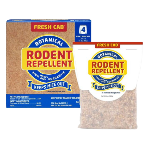 EarthKind Fresh Cab Botanical Rodent Repellent 4-pack