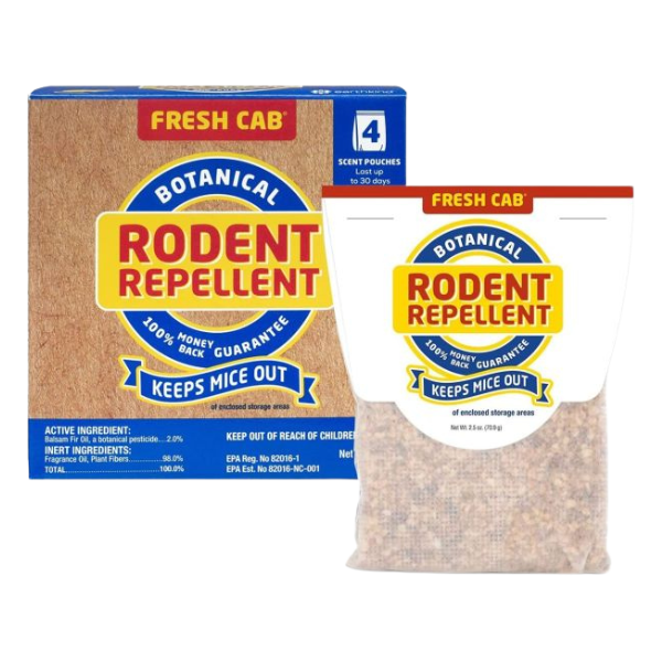 EarthKind Fresh Cab Botanical Rodent Repellent 4-pack