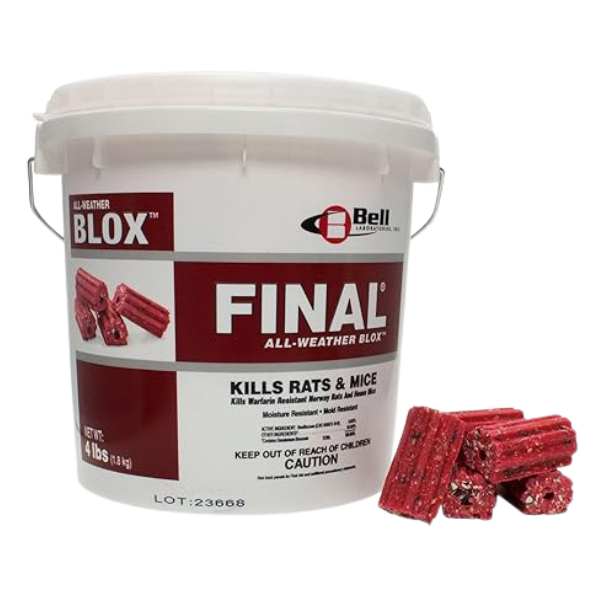 Final All-Weather Blox Rodenticide 4-lb pail