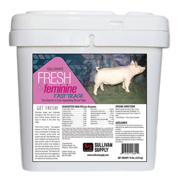 Sullivan's Fresh & Feminine Fast Track PIGS 10-lb