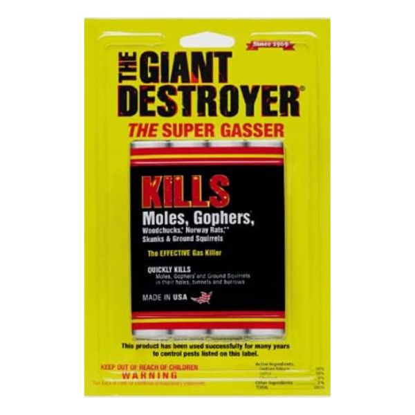 The Giant Destroyer - Super Gasser (4pack)