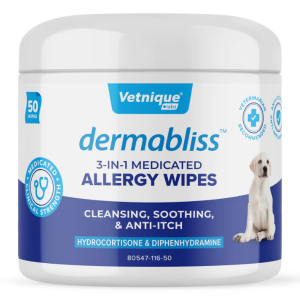 Dermabliss Medicated 3-in-1 Allergy Wipes 50ct