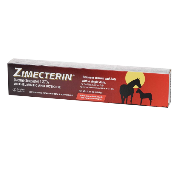Zimecterin Ivermectin Oral Paste Horse Dewormer