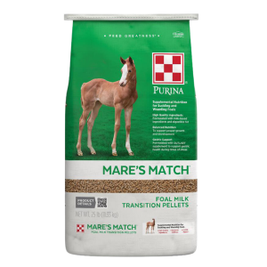 Purina Mare’s MatchFoal Milk Transition Pellets 25-lb bag