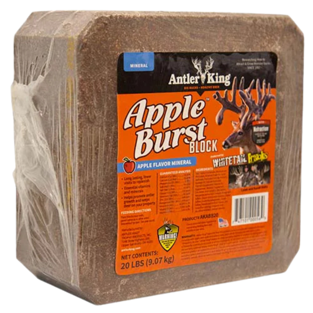 Antler King Apple Burst Mineral Block 20-lb