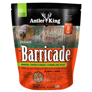 Antler King Barricade 3-lb orange bag.