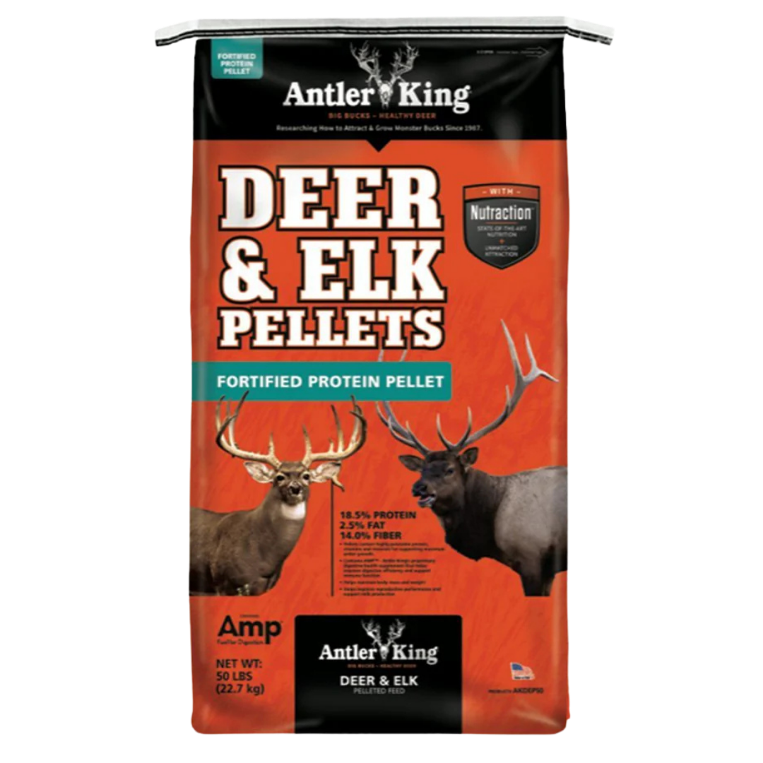 Antler King Deer & Elk Pellets 50-lb bag.