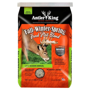 Fall/Winter/Spring Food Plot Blend. 17-lb bag