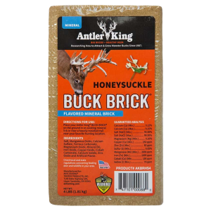 Antler King Honeysuckle Flavored Buck Brick 4-lb compressed brick