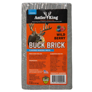 Antler King Wild Berry Flavored Buck Brick 4-lb
