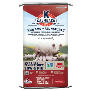 Kalmbach Family Fixin's Sow & Pig (Non-GMO) 50-lb