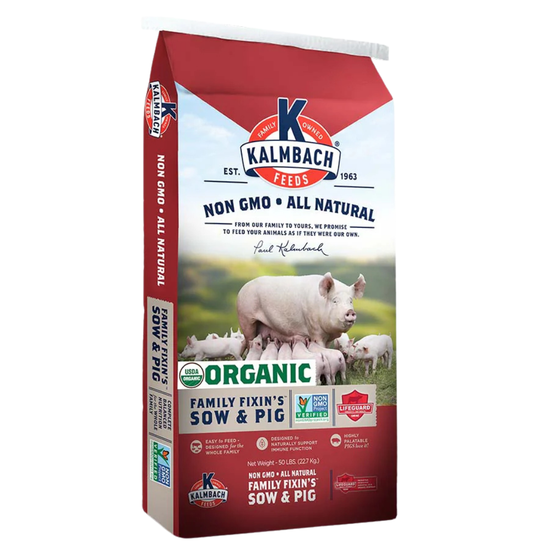 Kalmbach Family Fixin's Sow & Pig (Organic) 50-lb