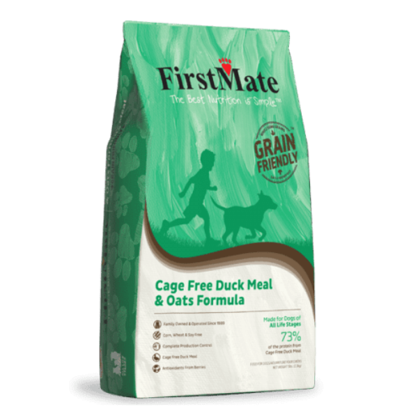 FirstMate Cage Free Duck & Oats Formula
