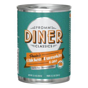 Fromm Diner Classics Paula’s Chicken & Pumpkin Pâté for Dogs
