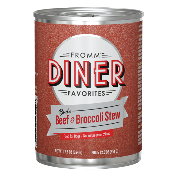 Fromm Diner Favorites Bud’s Beef & Broccoli Stew for Dogs