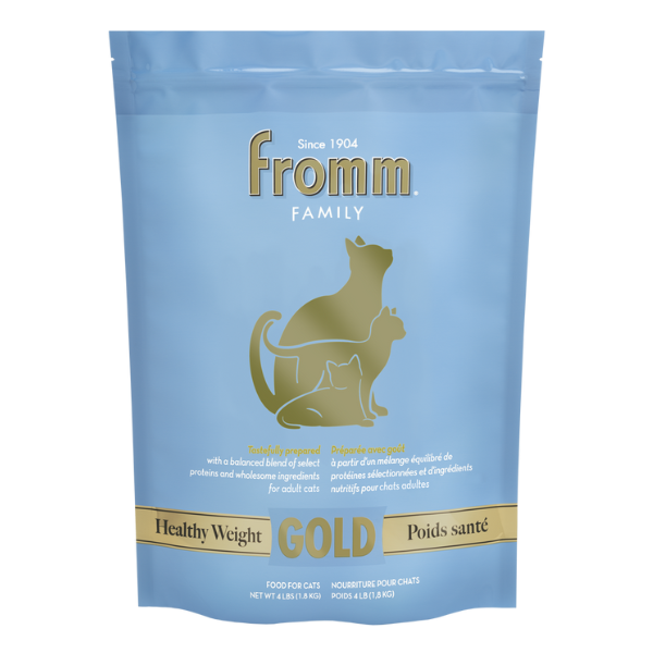 Fromm Healthy Weight Gold. Blue 4-lb bag