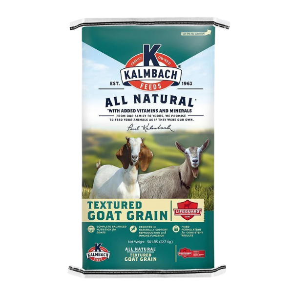 Kalmbach 16% Goat Grain Textured 50-lb bag