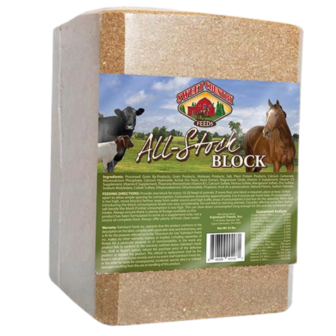 All Natural All Stock Supplement Block 30-lb