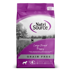 NutriSource Grain-Free Large Breed Puppy Turkey & WhiteFish Recipe
