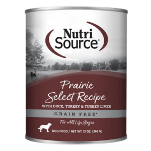 NutriSource Grain-Free Prairie Select Duck, Turkey, and Turkey Liver