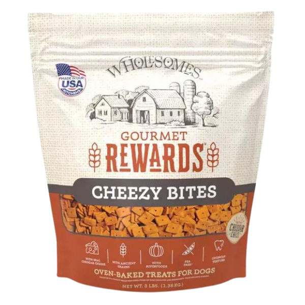 Wholesomes Gourmet Rewards Cheezy Bites
