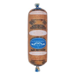 Blue Ridge Beef Salmon with Skin Natural Raw Dog Food