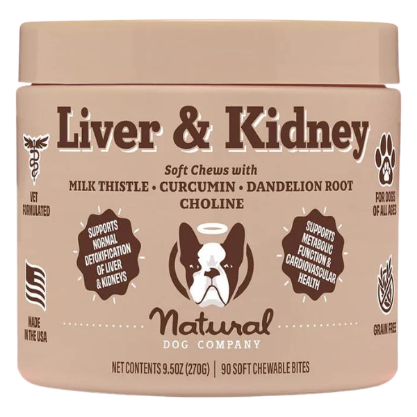 Natural Dog Company Liver & Kidney Supplement