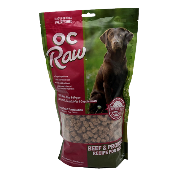 OC Raw Beef & Produce - 20 Oz Freeze Dried Meaty Rox