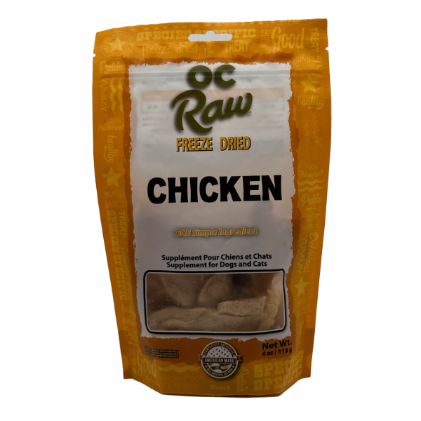 OC Raw Chicken – 4 oz Freeze Dried