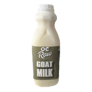 OC Raw Goat Milk 1-Quart