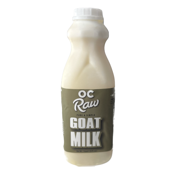 OC Raw Goat Milk 1-Quart