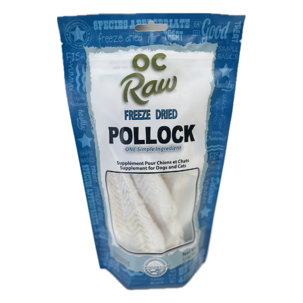 OC Raw Pollock 3.2-oz Freeze Dried