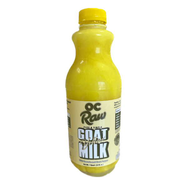 OC Raw Yellow Goat Milk