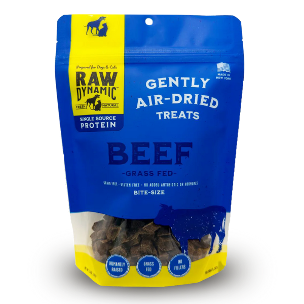 Raw Dynamic Air-Dried Raw Beef Treats