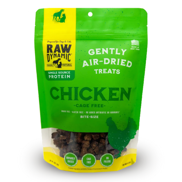 Raw Dynamic Air-Dried Raw Chicken Treats for Dogs